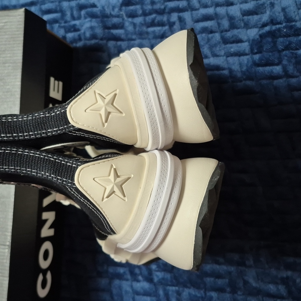 Converse Run Star Legacy CX High Tops In Black Size 6.5M/8W, New In Box - Picture 7 of 14